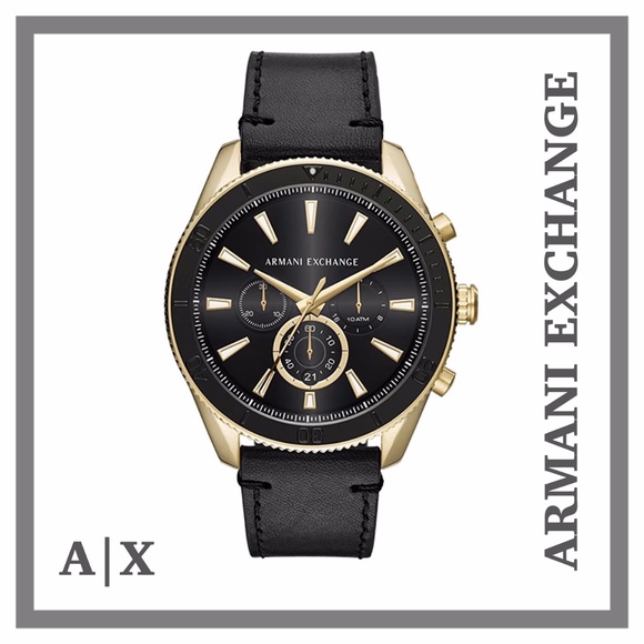 Armani Exchange Other - A|X MEN'S CHRONOGRAPH GOLD STAINLESS STEEL WATCH